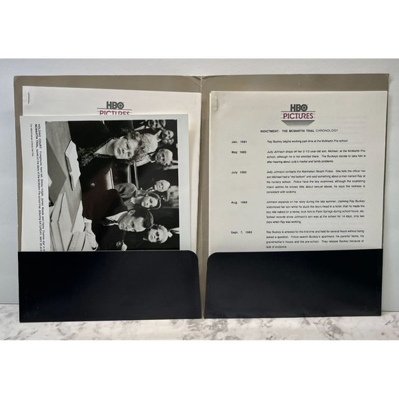 HBO Movie Press Kit Indictment The McMartin Trial 1995 James Woods Photo Slides - Picture 8 of 9